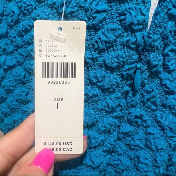 NWT By Anthropologie Textured Mini Shift Dress womens size large - Picture 10 of 14